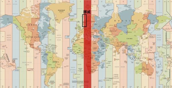 不同时区世界各地人们生活介绍,全球24个时区都有自己的标准时间