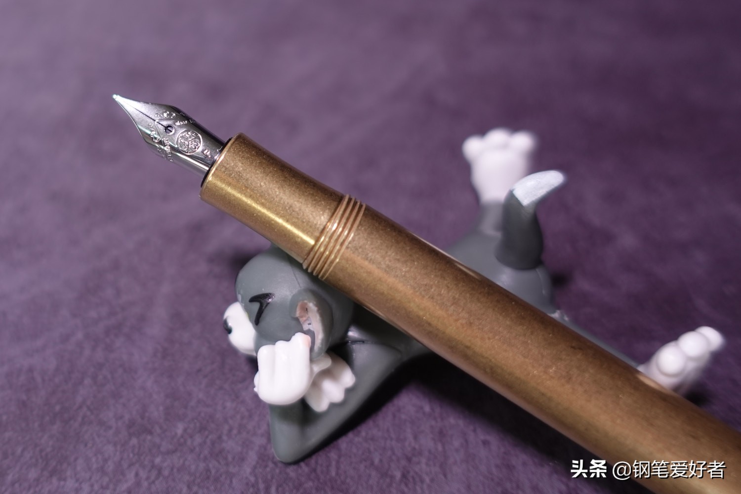 德国卡维克黄铜钢笔,钛合金钢笔测评