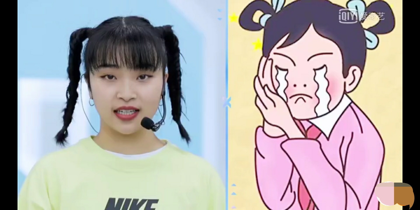 婧妹喻言打call,婧妹跳喻言手势舞