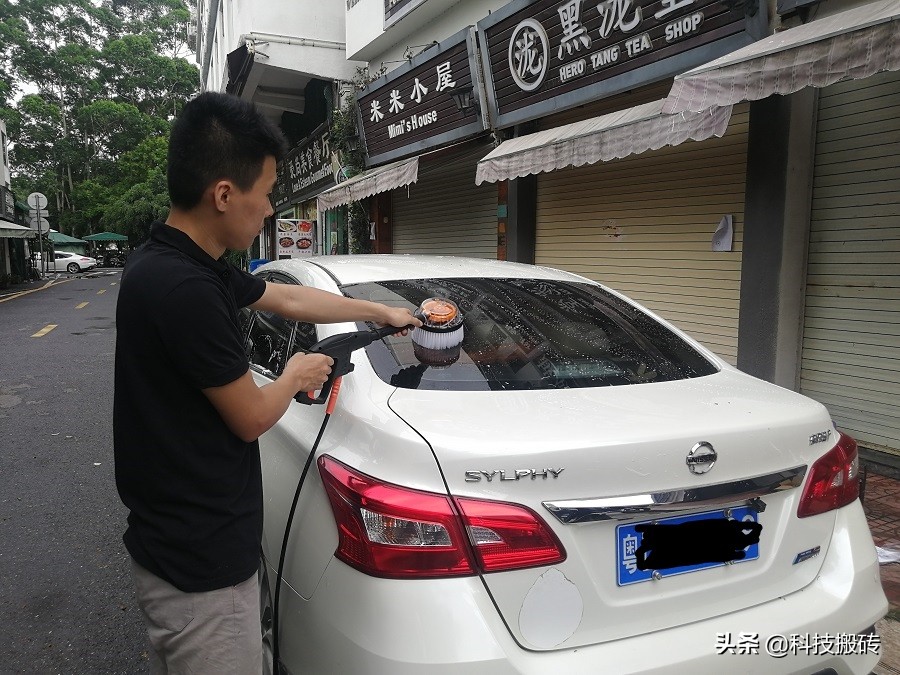 汽修店洗车机测评,洗车机开机测评