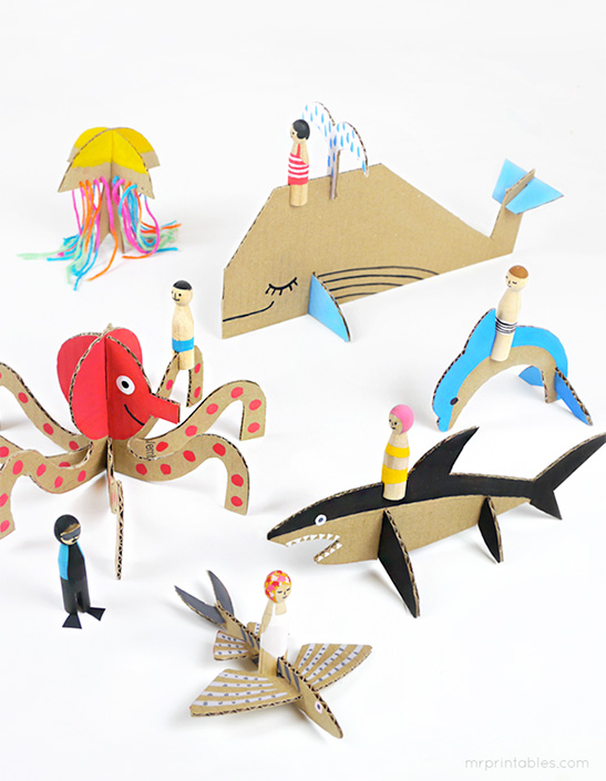 纸箱做玩具又省钱又实用,纸箱做超级好玩的简单小玩具