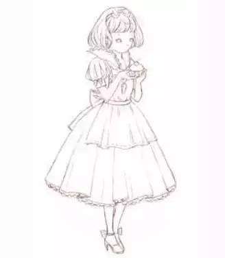 白雪公主和白雪公主的母后怎么画,白雪公主和贝儿公主的玩具怎么画