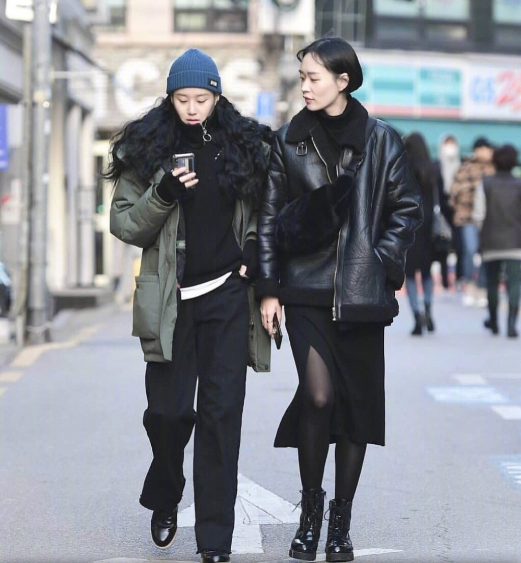 讲真的穿着打扮,肤色黑女生穿衣搭配韩国风