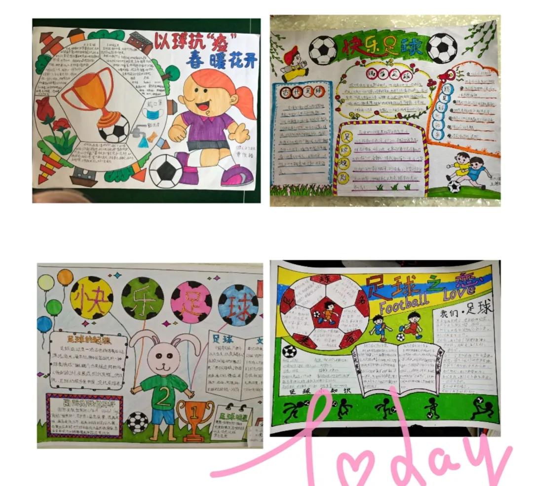 以足球为主题的抗疫手抄报,以足球为主题的抗疫手抄报高难度
