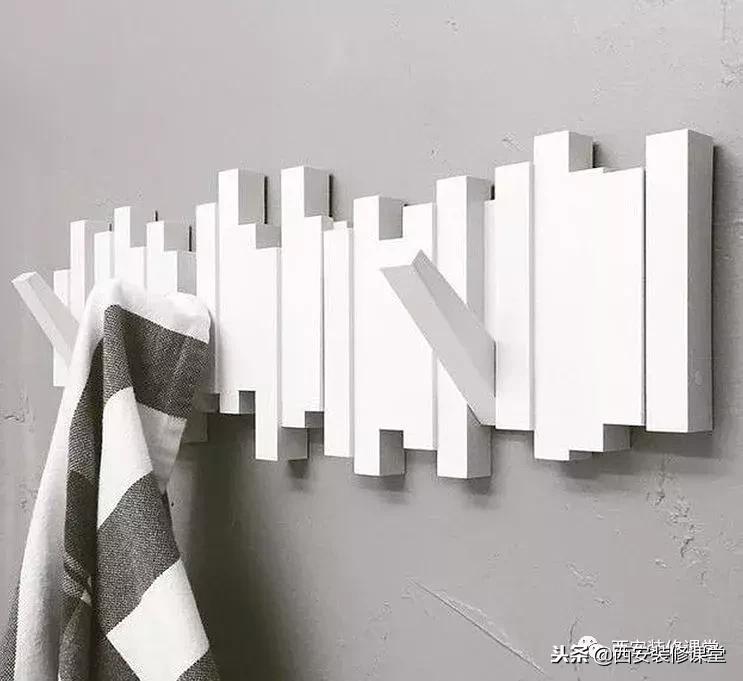 玄关挂钩可隐藏,有挂钩的玄关简洁美观好实用