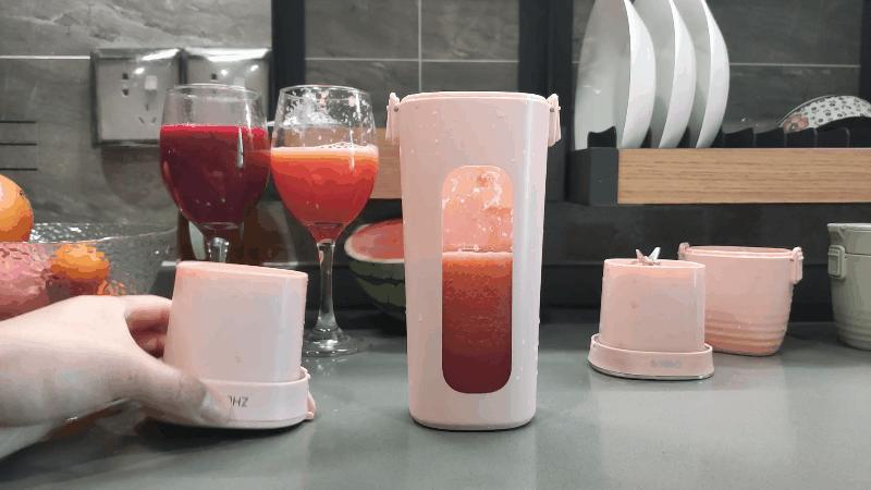 果蔬汁榨汁杯测评,真正好用的便携式榨汁杯