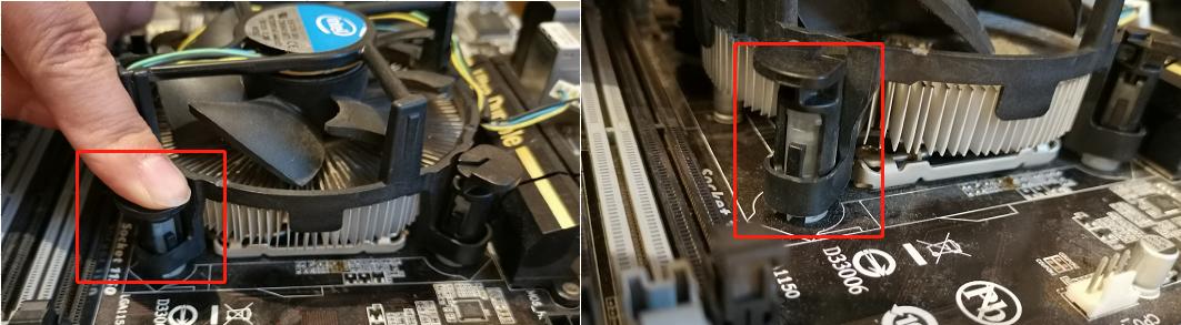 cpu散热器弹簧螺丝怎么安装,cpu水冷散热器安装教程