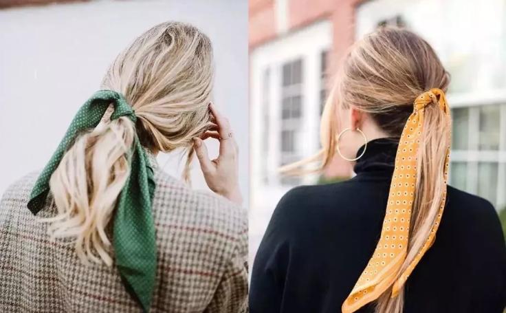 丝巾的系法生活小妙招丝巾新花样,教你丝巾多种系法百变丝巾