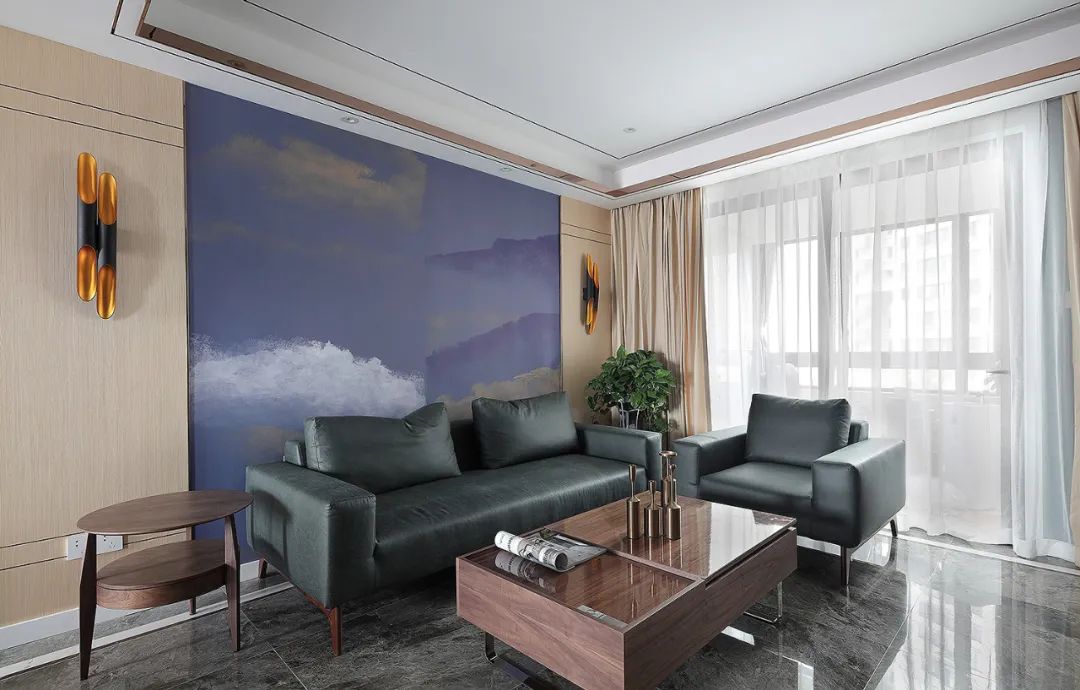 装修风格大全现代轻奢墨绿色,轻奢墨绿色单人装修风格