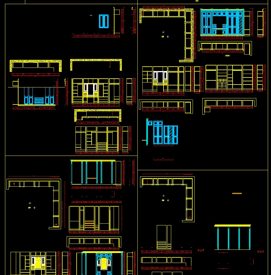 全屋衣柜衣帽间定制效果图,cad衣帽间衣橱内部结构图