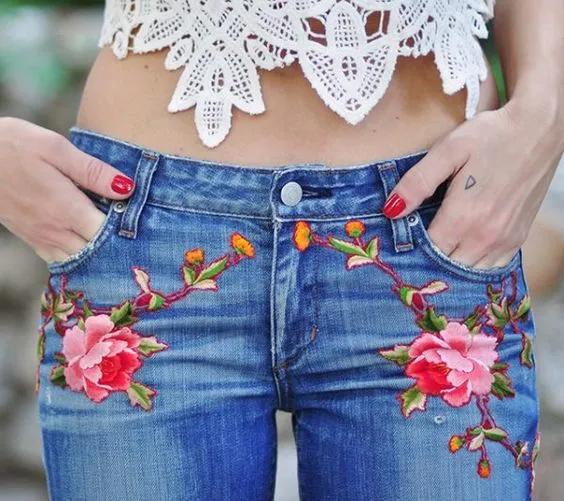 牛仔裤不好看怎么用皮筋改,牛仔裤不穿怎么改造包包