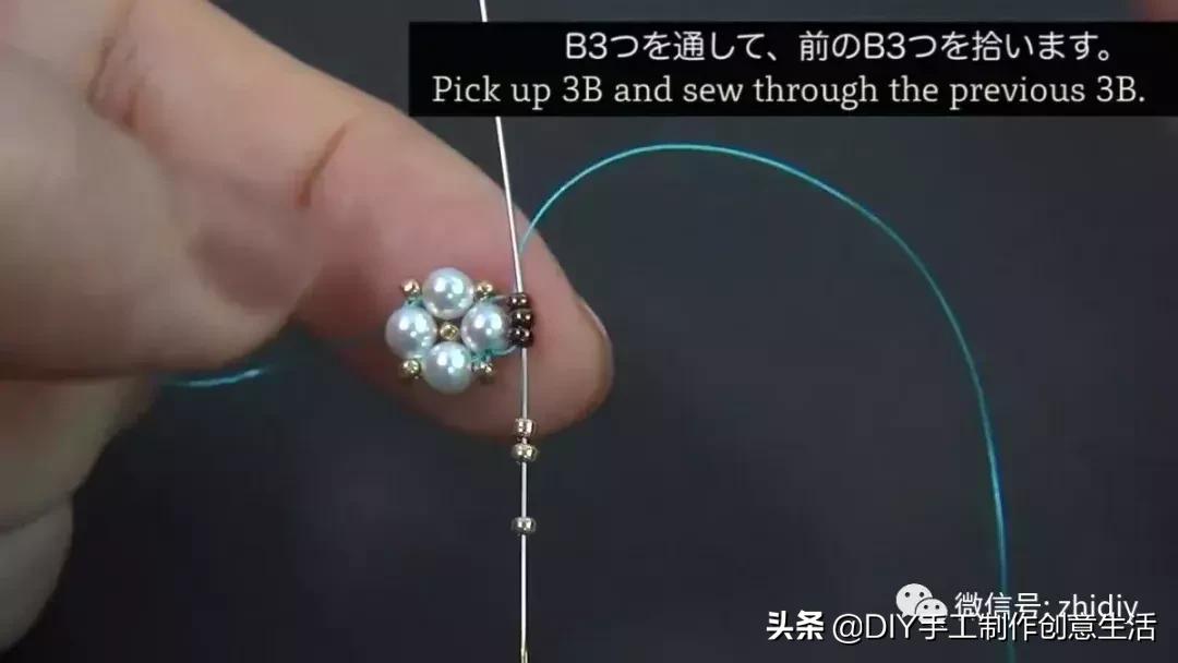 简单手工串珠戒指和发箍,戒指手工diy串珠慢视频