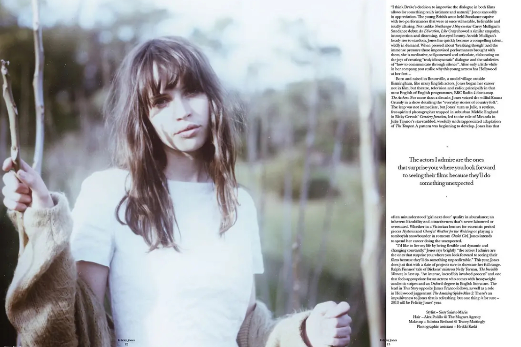 菲丽希缇琼斯好莱坞宠儿,菲丽希缇琼斯与艾丽西亚维坎德