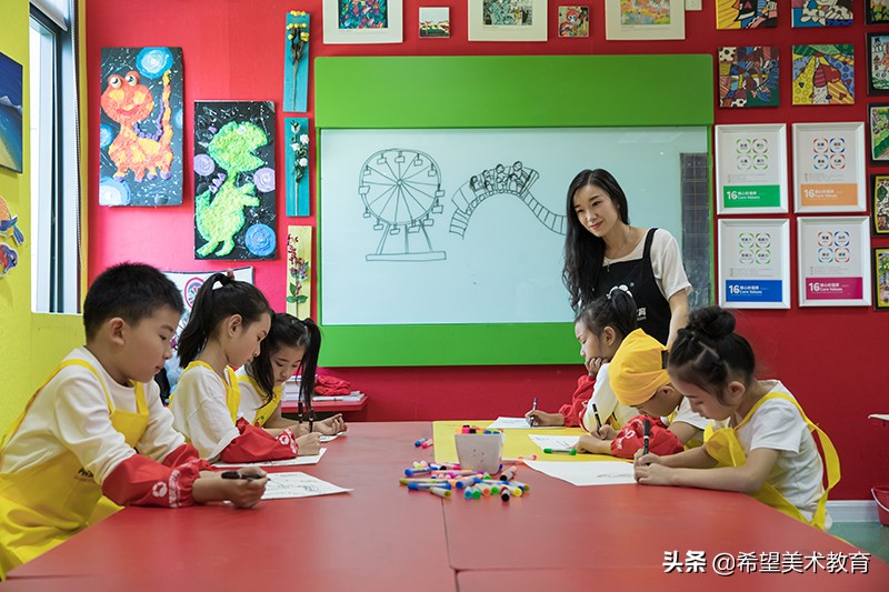 以儿童美术为切入点,什么是少儿美术培训