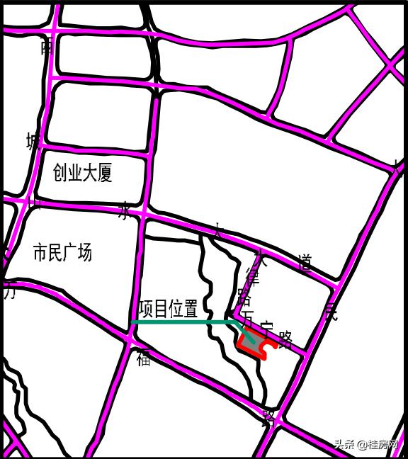 根艺奇石市场将搬迁!临桂双荣大厦项目规划公示!