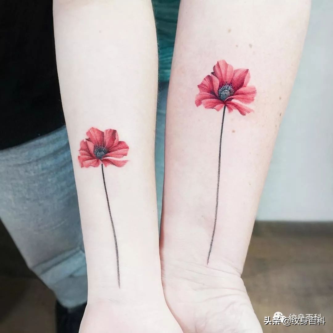 *粟罂**花纹身，致命的吸引~