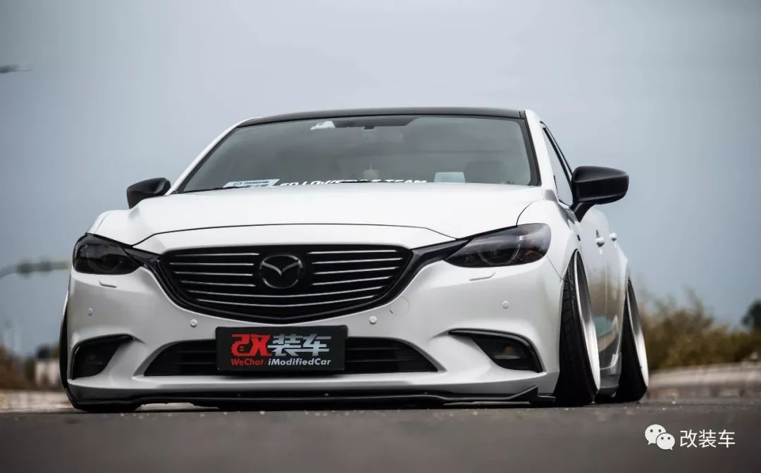把马自达改装成玛莎拉蒂,马自达阿特兹改装外观全过程