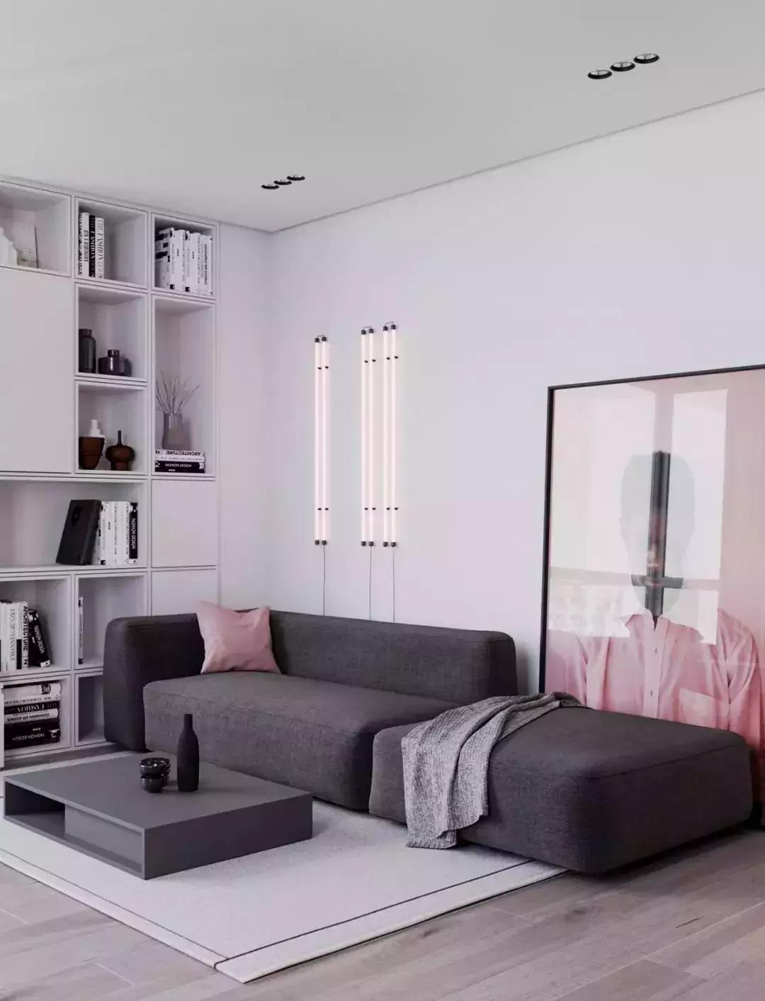 高级灰最有气质的设计格调,简约高级灰的家更有格调