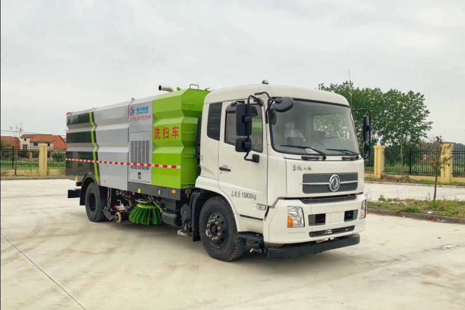国五天锦8x4自卸车,国五洗扫车