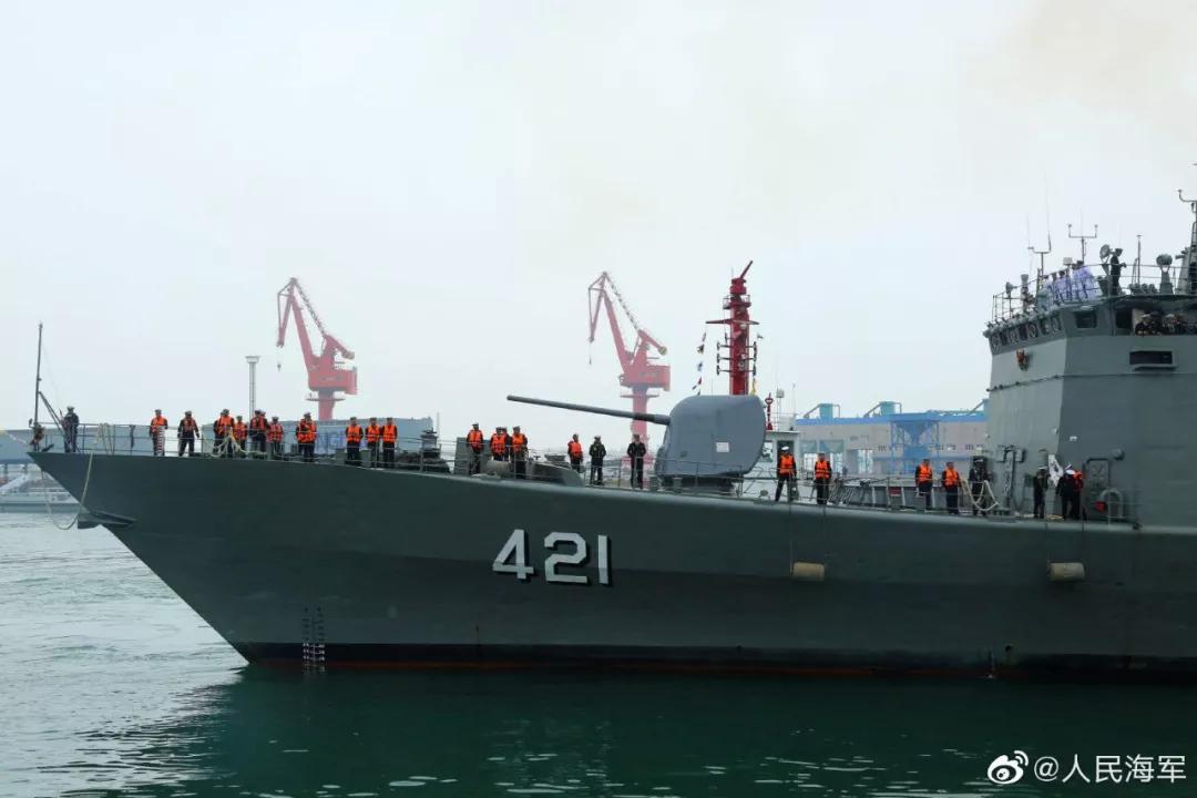 各国舰艇齐聚青岛,阅舰式上各展雄风!