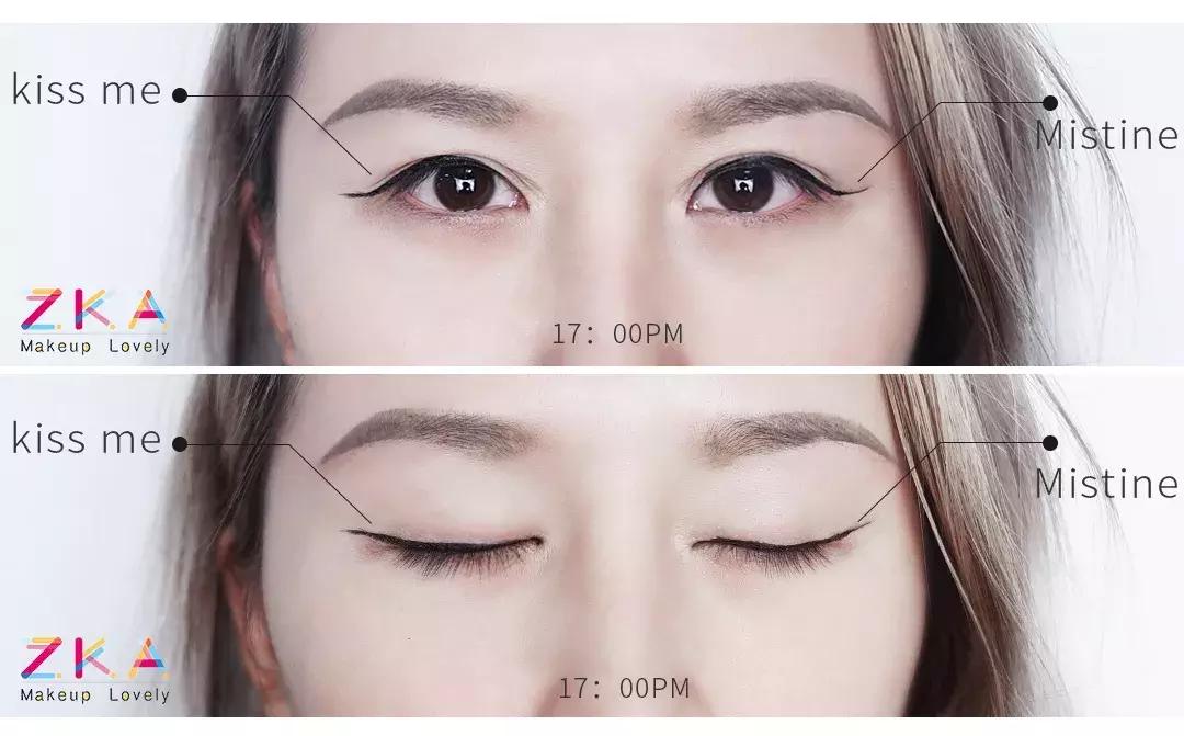 装妆美美妆商城测评｜kissme和mistine，谁才是眼线中的战斗机？