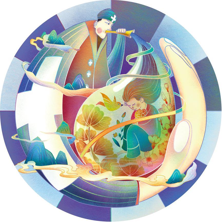 壹葉堂公益创作营:致敬平凡英雄「纪念款手表」表盘插图设计方案正式发布