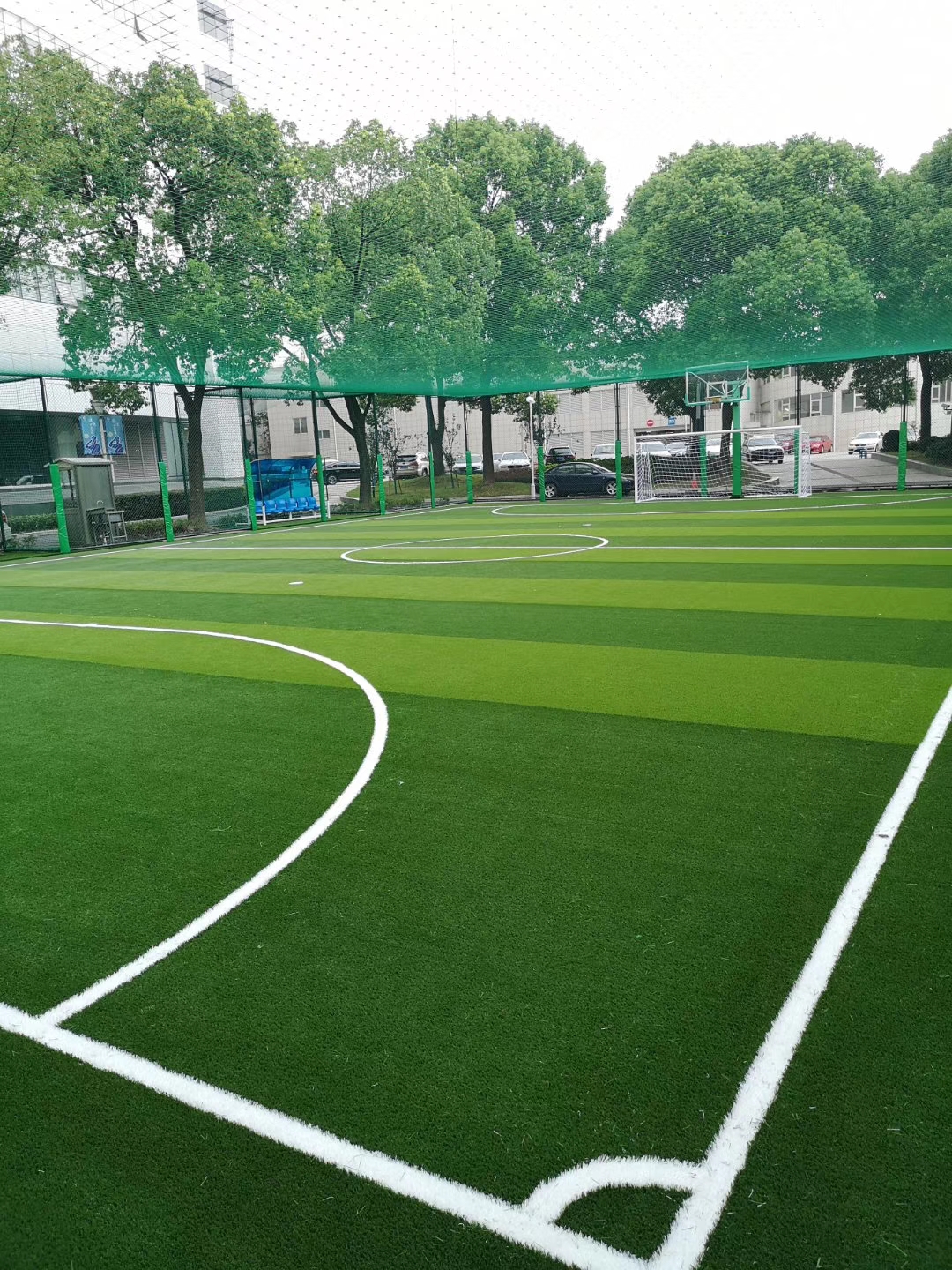 免填充足球草坪铺设,免填充足球场草坪多少钱