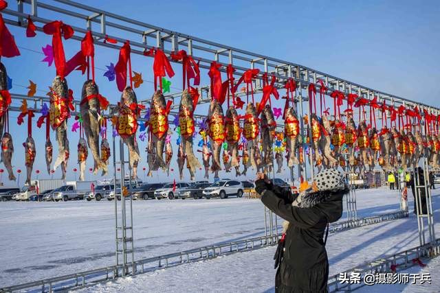 连环湖第七届冰雪渔猎那达慕,连环湖冰雪渔猎那达慕直播