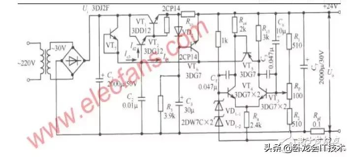 sdh8302开关电源原理与维修技巧,12-24v可调电源工作原理