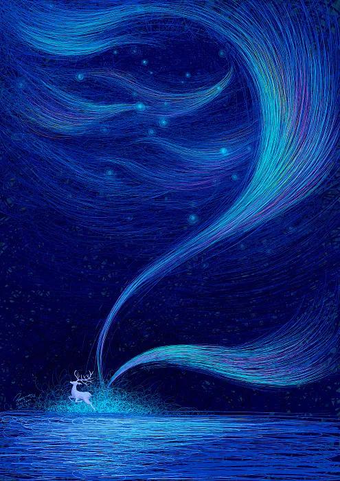 描摹梦境的魔术师，靠画“圈圈”火遍全网