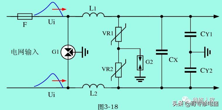 雷击是怎么通过浪涌保护器,电子设备雷击浪涌