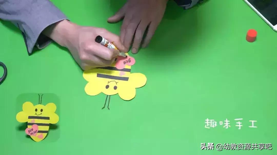 小蜜蜂手工制作可以戴头上的,小蜜蜂手工制作大全图片