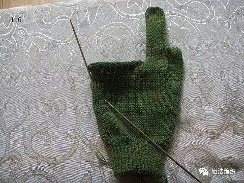 毛线手套的编织教程大全,毛线手套的编织方法图案大全