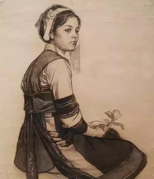 全国素描比赛第一名,九大美院素描欣赏