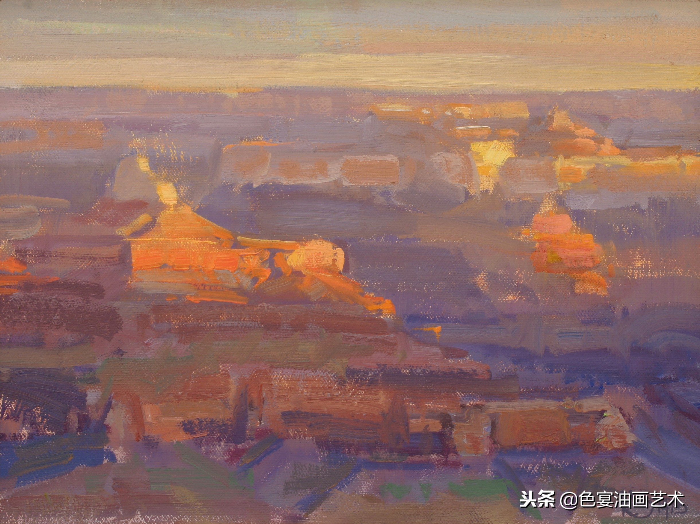 俄罗斯油画大师风景油画教程视频,油画大师油画风景创作教学视频