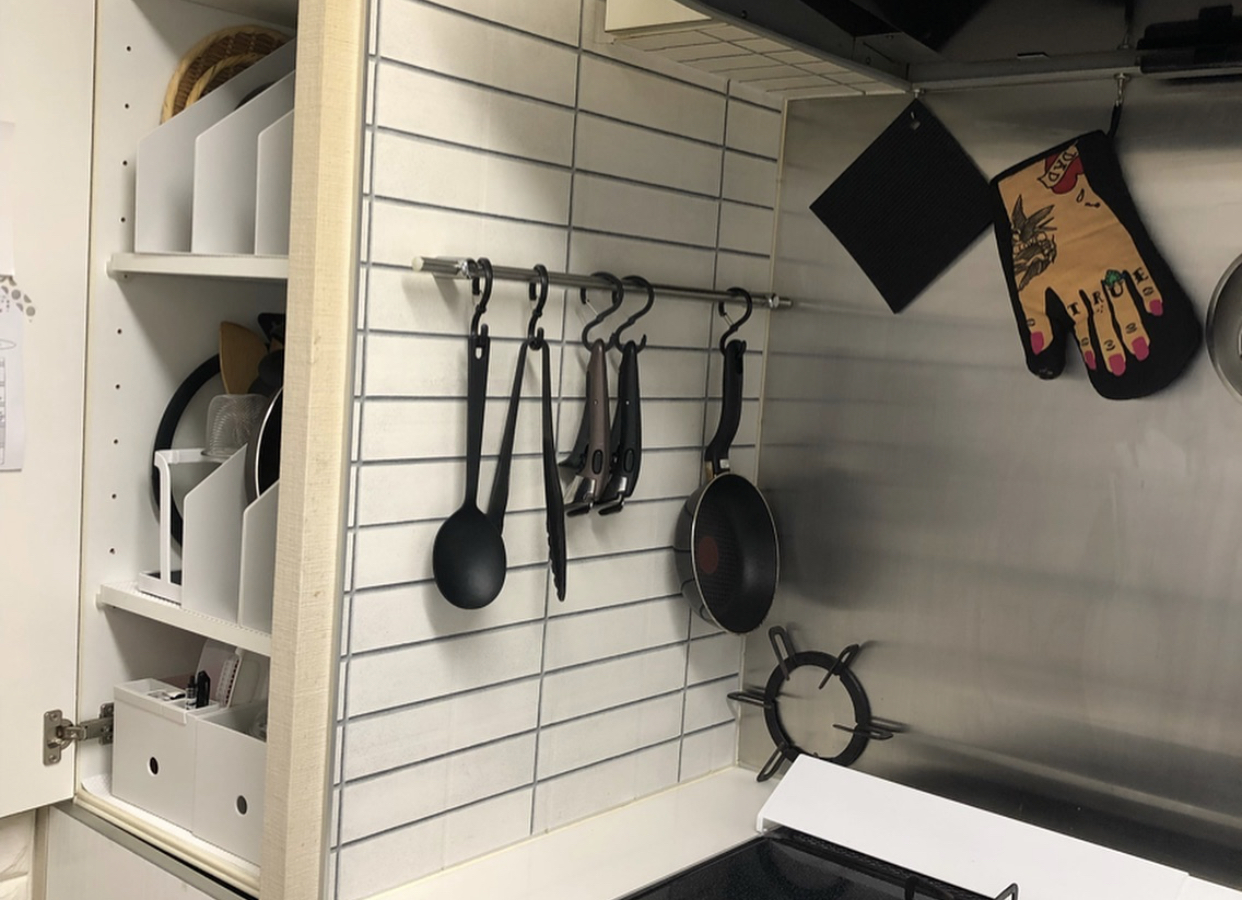 厨房锅具收纳墙上,厨房锅具收纳整理神器