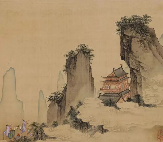 仇英书画作品欣赏,仇英书法欣赏真迹