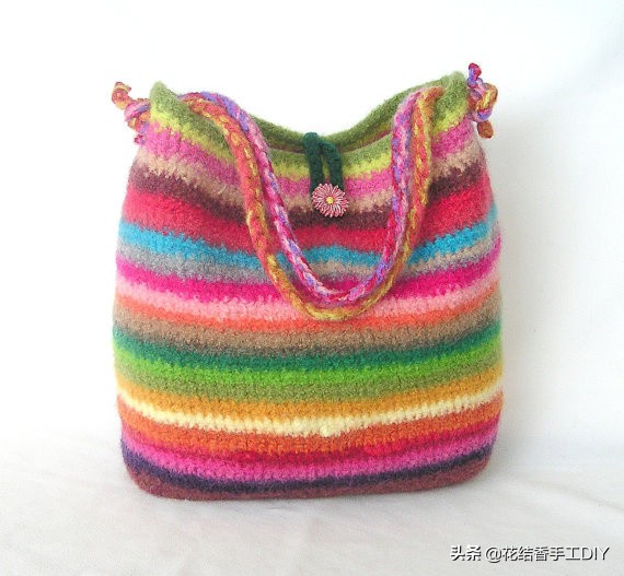 毛线钩编织教程全过程,编织姑娘的视频教程