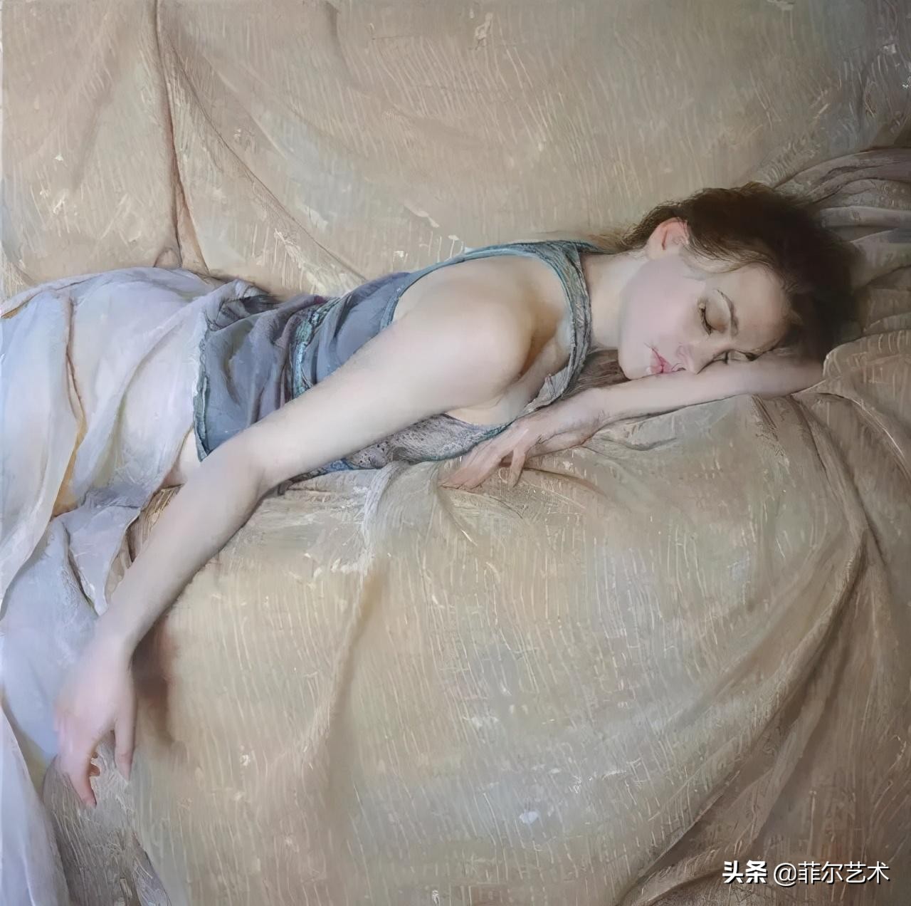 一组超性感的俄罗斯人体油画作品,每一幅都让*欲人**罢不能