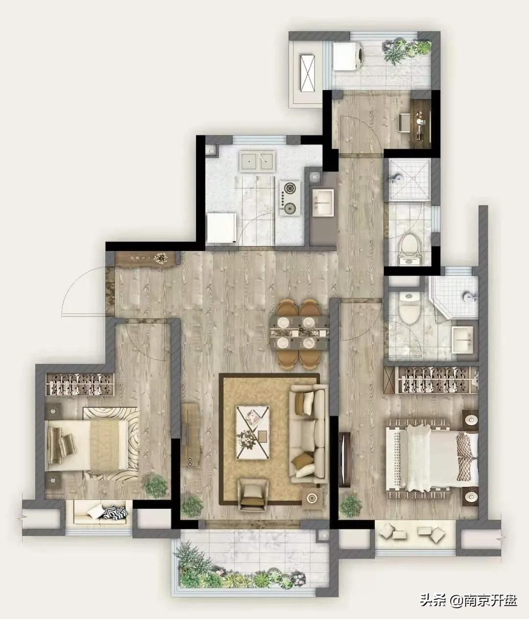 南京目前新楼盘价格表一览,预算300万在南京买哪个楼盘