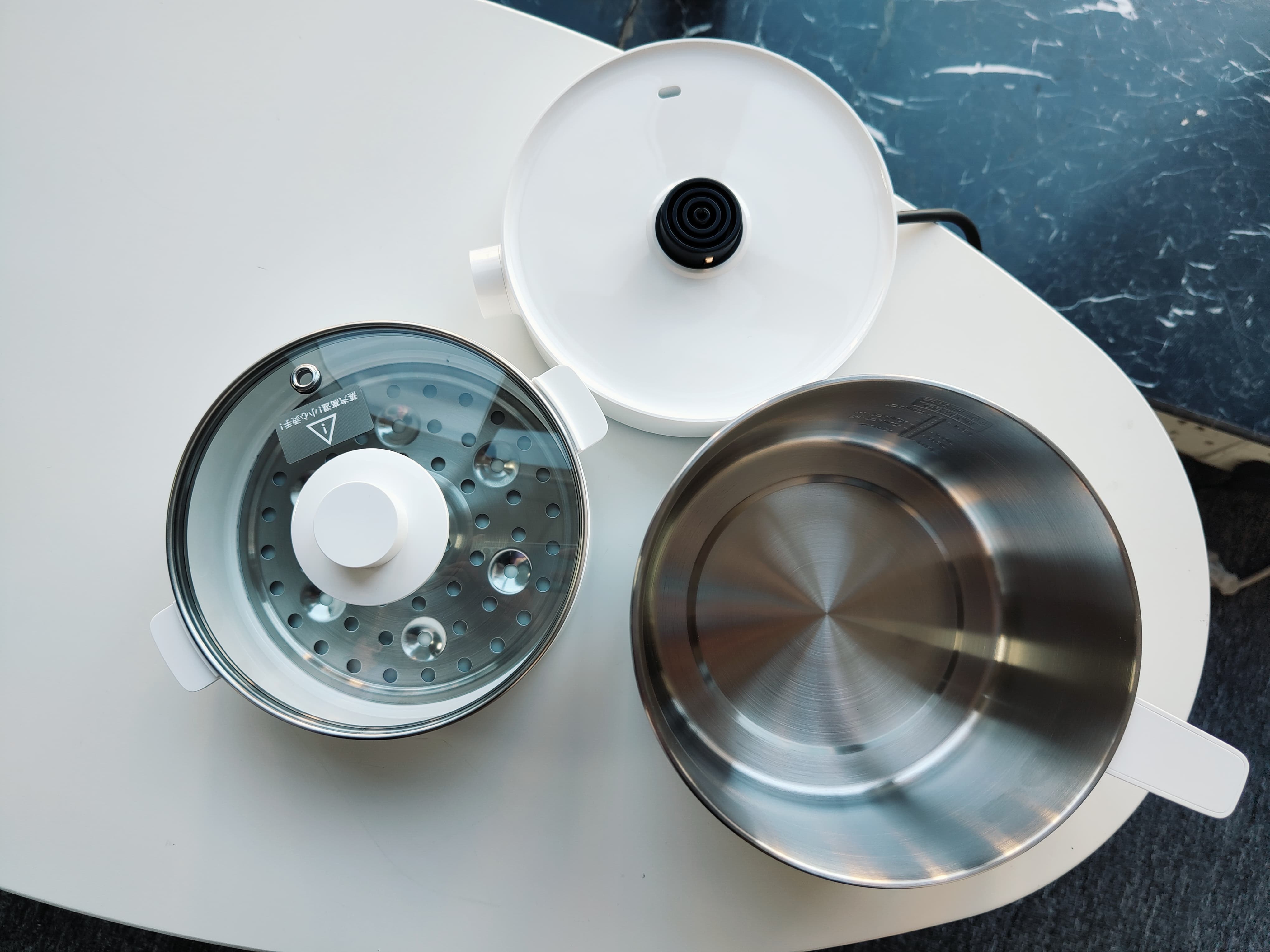 米家智能蒸煮锅吃火锅,米家智能多功能蒸煮锅煮鸡蛋