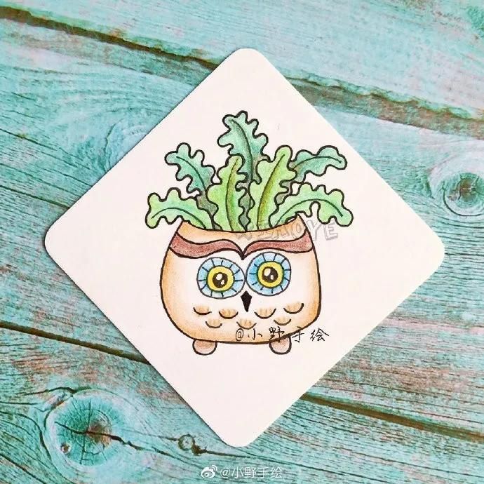 假期手抄报简单又漂亮可爱的图案,又好画又漂亮的手抄报