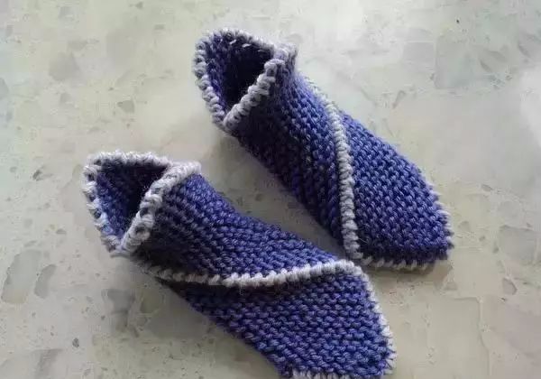 好看的毛线拖鞋花样编织,毛线的鞋怎么做