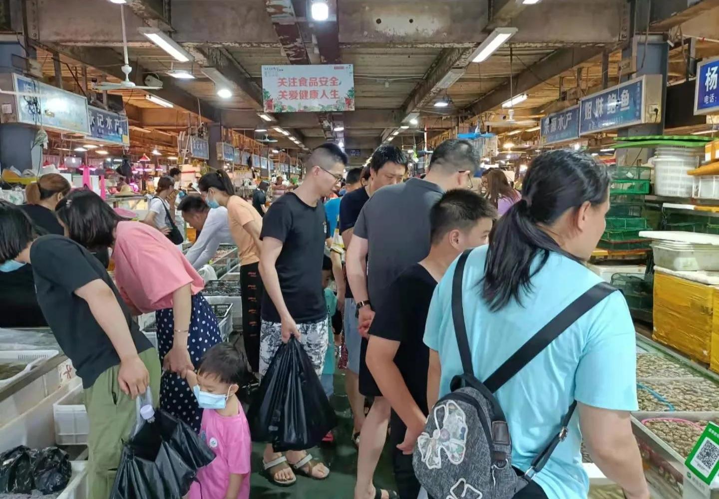 湛江霞山最新鲜的海鲜市场,湛江霞山海鲜批发市场海鲜干货