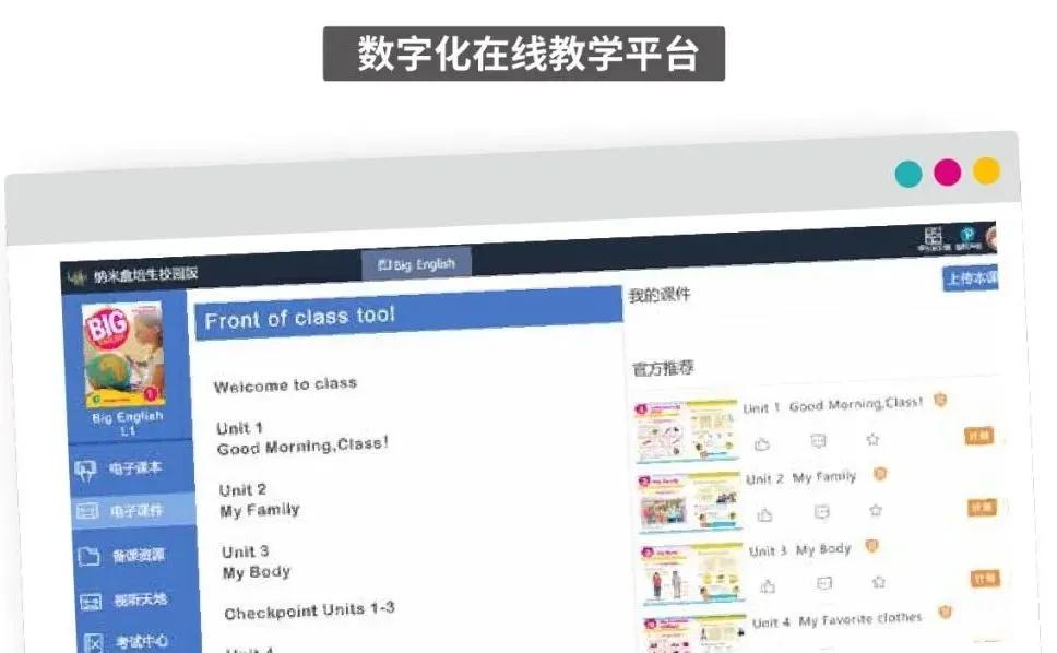 培生bigenglish配套视频,培生bigfun和bigenglish教材的优势