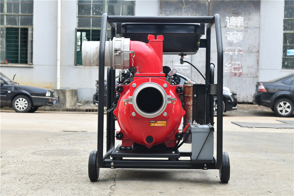 应急消防柴油机水泵机组,柴油机高压移动消防水泵