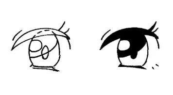 手绘眼睛零基础绘画教程,绘画教程谁看都能懂的眼睛画法