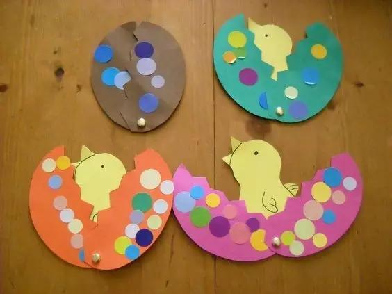 复活节兔子手工外发,复活节兔子彩蛋做手工