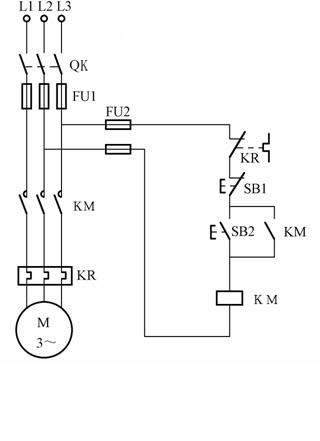 星三角正反转实物图接法,星三角正反转电路图