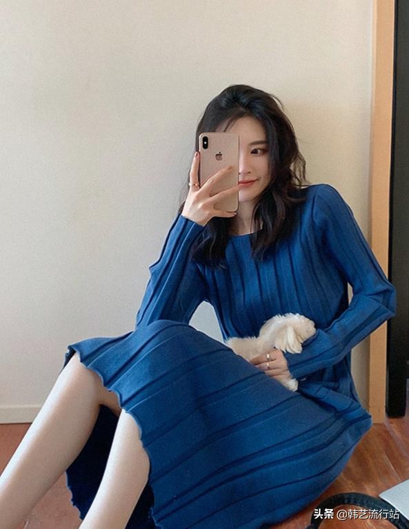 韩国2022春夏流行毛衣款式大全,今年韩国最流行的毛衣长款